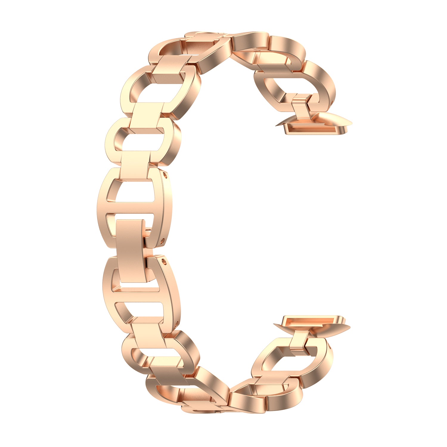 Armbåndstil rustfrit stål urrem udskiftning til Fitbit Luxe Special Edition Armbåndstil rustfrit stål urrem udskiftning til Fitbit Luxe Special Edition